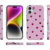 image:imageCasely iPhone 14 Plus Case  Final Rose  Red amp Pink Floral  Compatible with MagSafe  Classic Ultra Slim DesignVery Cherry  Painted Cherries