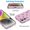 image:imageCasely iPhone 14 Plus Case  Final Rose  Red amp Pink Floral  Compatible with MagSafe  Classic Ultra Slim DesignVery Cherry  Painted Cherries