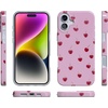 image:imageCasely iPhone 14 Plus Case  Final Rose  Red amp Pink Floral  Compatible with MagSafe  Classic Ultra Slim DesignVery Cherry  Painted Cherries