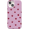 image:imageCasely iPhone 14 Plus Case  Final Rose  Red amp Pink Floral  Compatible with MagSafe  Classic Ultra Slim DesignVery Cherry  Painted Cherries