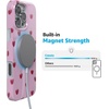 image:imageCasely iPhone 14 Plus Case  Final Rose  Red amp Pink Floral  Compatible with MagSafe  Classic Ultra Slim DesignVery Cherry  Painted Cherries