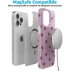 image:imageCasely iPhone 14 Plus Case  Final Rose  Red amp Pink Floral  Compatible with MagSafe  Classic Ultra Slim DesignVery Cherry  Painted Cherries