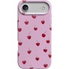 image:imageCasely iPhone 14 Plus Case  Final Rose  Red amp Pink Floral  Compatible with MagSafe  Classic Ultra Slim DesignVery Cherry  Painted Cherries