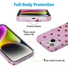 image:imageCasely iPhone 14 Plus Case  Final Rose  Red amp Pink Floral  Compatible with MagSafe  Classic Ultra Slim DesignVery Cherry  Painted Cherries