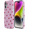 image:imageCasely iPhone 14 Plus Case  Final Rose  Red amp Pink Floral  Compatible with MagSafe  Classic Ultra Slim DesignVery Cherry  Painted Cherries