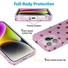 image:imageCasely iPhone 14 Plus Case  Final Rose  Red amp Pink Floral  Compatible with MagSafe  Classic Ultra Slim DesignVery Cherry  Painted Cherries