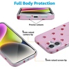image:imageCasely iPhone 14 Plus Case  Final Rose  Red amp Pink Floral  Compatible with MagSafe  Classic Ultra Slim DesignVery Cherry  Painted Cherries