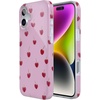 image:imageCasely iPhone 14 Plus Case  Final Rose  Red amp Pink Floral  Compatible with MagSafe  Classic Ultra Slim DesignVery Cherry  Painted Cherries