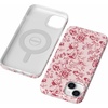 image:imageCasely iPhone 14 Plus Case  Final Rose  Red amp Pink Floral  Compatible with MagSafe  Classic Ultra Slim DesignVintage Belle  Floral Toile