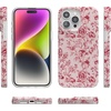 image:imageCasely iPhone 14 Plus Case  Final Rose  Red amp Pink Floral  Compatible with MagSafe  Classic Ultra Slim DesignVintage Belle  Floral Toile