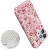 image:imageCasely iPhone 14 Plus Case  Final Rose  Red amp Pink Floral  Compatible with MagSafe  Classic Ultra Slim DesignVintage Belle  Floral Toile