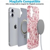 image:imageCasely iPhone 14 Plus Case  Final Rose  Red amp Pink Floral  Compatible with MagSafe  Classic Ultra Slim DesignVintage Belle  Floral Toile