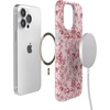 image:imageCasely iPhone 14 Plus Case  Final Rose  Red amp Pink Floral  Compatible with MagSafe  Classic Ultra Slim DesignVintage Belle  Floral Toile