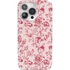 image:imageCasely iPhone 14 Plus Case  Final Rose  Red amp Pink Floral  Compatible with MagSafe  Classic Ultra Slim DesignVintage Belle  Floral Toile