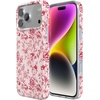 image:imageCasely iPhone 14 Plus Case  Final Rose  Red amp Pink Floral  Compatible with MagSafe  Classic Ultra Slim DesignVintage Belle  Floral Toile