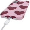 image:imageCasely iPhone 14 Plus Case  Final Rose  Red amp Pink Floral  Compatible with MagSafe  Classic Ultra Slim DesignWhole Lotta Love  Plum Hearts