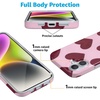 image:imageCasely iPhone 14 Plus Case  Final Rose  Red amp Pink Floral  Compatible with MagSafe  Classic Ultra Slim DesignWhole Lotta Love  Plum Hearts