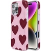 image:imageCasely iPhone 14 Plus Case  Final Rose  Red amp Pink Floral  Compatible with MagSafe  Classic Ultra Slim DesignWhole Lotta Love  Plum Hearts