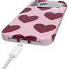 image:imageCasely iPhone 14 Plus Case  Final Rose  Red amp Pink Floral  Compatible with MagSafe  Classic Ultra Slim DesignWhole Lotta Love  Plum Hearts
