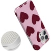 image:imageCasely iPhone 14 Plus Case  Final Rose  Red amp Pink Floral  Compatible with MagSafe  Classic Ultra Slim DesignWhole Lotta Love  Plum Hearts