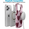 image:imageCasely iPhone 14 Plus Case  Final Rose  Red amp Pink Floral  Compatible with MagSafe  Classic Ultra Slim DesignWhole Lotta Love  Plum Hearts