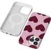 image:imageCasely iPhone 14 Plus Case  Final Rose  Red amp Pink Floral  Compatible with MagSafe  Classic Ultra Slim DesignWhole Lotta Love  Plum Hearts