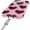 image:imageCasely iPhone 14 Plus Case  Final Rose  Red amp Pink Floral  Compatible with MagSafe  Classic Ultra Slim DesignWhole Lotta Love  Plum Hearts