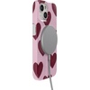 image:imageCasely iPhone 14 Plus Case  Final Rose  Red amp Pink Floral  Compatible with MagSafe  Classic Ultra Slim DesignWhole Lotta Love  Plum Hearts