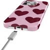 image:imageCasely iPhone 14 Plus Case  Final Rose  Red amp Pink Floral  Compatible with MagSafe  Classic Ultra Slim DesignWhole Lotta Love  Plum Hearts