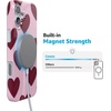 image:imageCasely iPhone 14 Plus Case  Final Rose  Red amp Pink Floral  Compatible with MagSafe  Classic Ultra Slim DesignWhole Lotta Love  Plum Hearts