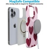 image:imageCasely iPhone 14 Plus Case  Final Rose  Red amp Pink Floral  Compatible with MagSafe  Classic Ultra Slim DesignWhole Lotta Love  Plum Hearts