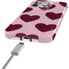 image:imageCasely iPhone 14 Plus Case  Final Rose  Red amp Pink Floral  Compatible with MagSafe  Classic Ultra Slim DesignWhole Lotta Love  Plum Hearts