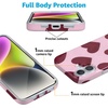 image:imageCasely iPhone 14 Plus Case  Final Rose  Red amp Pink Floral  Compatible with MagSafe  Classic Ultra Slim DesignWhole Lotta Love  Plum Hearts