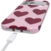 image:imageCasely iPhone 14 Plus Case  Final Rose  Red amp Pink Floral  Compatible with MagSafe  Classic Ultra Slim DesignWhole Lotta Love  Plum Hearts