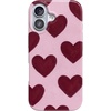 image:imageCasely iPhone 14 Plus Case  Final Rose  Red amp Pink Floral  Compatible with MagSafe  Classic Ultra Slim DesignWhole Lotta Love  Plum Hearts