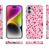 image:imageCasely iPhone 14 Plus Case  Final Rose  Red amp Pink Floral  Compatible with MagSafe  Classic Ultra Slim DesignXOXO  Candy Hearts