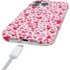 image:imageCasely iPhone 14 Plus Case  Final Rose  Red amp Pink Floral  Compatible with MagSafe  Classic Ultra Slim DesignXOXO  Candy Hearts