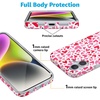 image:imageCasely iPhone 14 Plus Case  Final Rose  Red amp Pink Floral  Compatible with MagSafe  Classic Ultra Slim DesignXOXO  Candy Hearts