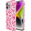 image:imageCasely iPhone 14 Plus Case  Final Rose  Red amp Pink Floral  Compatible with MagSafe  Classic Ultra Slim DesignXOXO  Candy Hearts