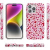 image:imageCasely iPhone 14 Plus Case  Final Rose  Red amp Pink Floral  Compatible with MagSafe  Classic Ultra Slim DesignXOXO  Candy Hearts