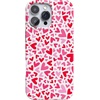 image:imageCasely iPhone 14 Plus Case  Final Rose  Red amp Pink Floral  Compatible with MagSafe  Classic Ultra Slim DesignXOXO  Candy Hearts