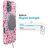 image:imageCasely iPhone 14 Plus Case  Final Rose  Red amp Pink Floral  Compatible with MagSafe  Classic Ultra Slim DesignXOXO  Candy Hearts