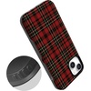image:imageCasely iPhone 14 Plus Case  Fireside Flannel  Signature Plaid  Bold Protective Design  MagSafe Compatible Design