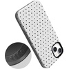 image:imageCasely iPhone 14 Plus Case  On the Dot  White Polka Dot  Bold Protective Design  Compatible with MagSafe