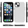 image:imageCasely iPhone 14 Plus Case  On the Dot  White Polka Dot  Bold Protective Design  Compatible with MagSafe
