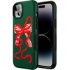 image:imageCasely iPhone 14 Plus Case  Santas Favorite  Holiday Bow  Bold Protective Design  MagSafe Compatible Design