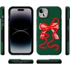 image:imageCasely iPhone 14 Plus Case  Santas Favorite  Holiday Bow  Bold Protective Design  MagSafe Compatible Design