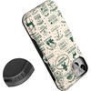 image:imageCasely iPhone 14 Plus Case  Santas Stamps  Holiday Market  Bold Protective Design  MagSafe Compatible Design