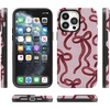 image:imageCasely iPhone 14 Pro Case  Love Me Knot  Mauve Bow  Bold Protective Design  MagSafe Compatible Design