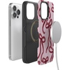image:imageCasely iPhone 14 Pro Case  Love Me Knot  Mauve Bow  Bold Protective Design  MagSafe Compatible Design